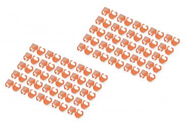 Color clips for Patch cable - Orange 