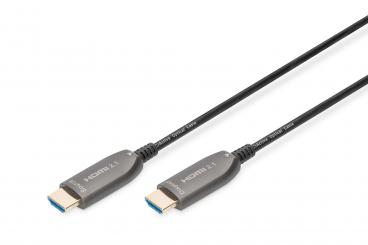 HDMI AOC hibrit fiber optik kablo, UHD 8K, 15 m 
