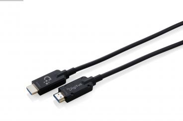 HDMI AOC fiber optik kablo zırhlı, UHD 8K, 30 m 