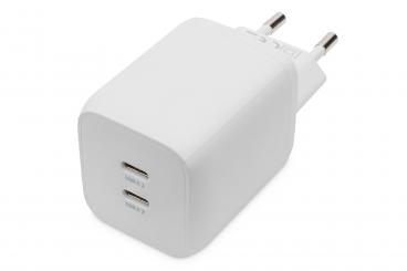 USB-C şarj aleti, 2 portlu, 65W GaN 