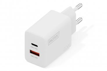USB Şarj Cihazı 20W, 1x USB-C, 1x USB-A 
