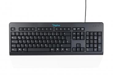 CK10, kablolu klavye, Almanca düzen (QWERTZ), 105 tuş 