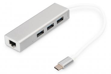 USB Type-C™ 3.0 hub, Gigabit Ethernet’li 