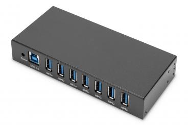 USB 3.0 Hub 7-Port, endüstriyel hat 