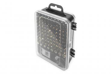 Hassas cihaz mühendisleri için tornavida seti, 115 parça 