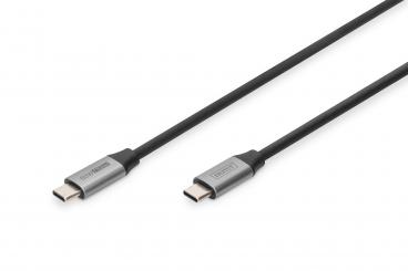 USB-C - USB-C bağlantı kablosu, 4K / 60 Hz, 1m 
