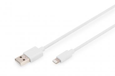 Lightning - USB A veri/şarj kablosu, MFI sertifikalı 