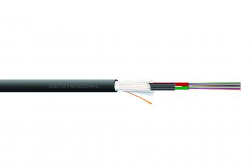 İç/Dış Mekan Dönüşüm Kablosu A/I-DQ (ZN) BH 50/125µ OM4, 24 fiber, BauPVO Dca, LSZH-1 