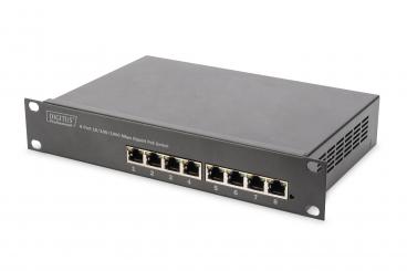 10" Gigabit 8-Port Yönetilmeyen PoE+ Anahtar 