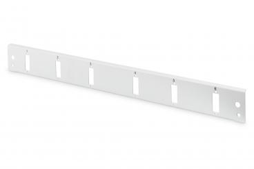 Fiber Optik Ekleme Kutusu Ön Paneli, hızlı kilit, 6x SC DX, 1U 