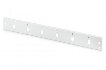 Fiber Optik Ekleme Kutusu Ön Paneli, hızlı kilit, 6x SC SX, LC DX 