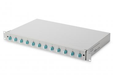 Fiber optik ekleme kutusu, monte edilmiş, LC, OM3 