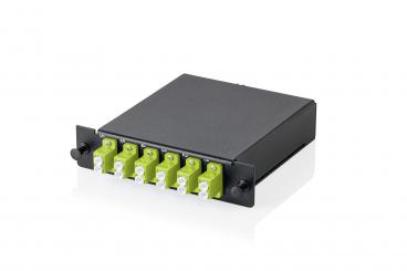 MPO kaset, çok modlu OM5, LC/DX, LC'den MPO'ya, 3 kaset alanı için 