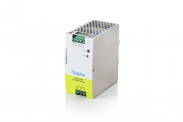 Endüstriyel güç kaynağı, 48 V DC, 5 A, 240 W, AC-DC, metal gövde, DIN rayına montaj için 