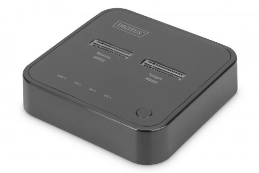Çevrimdışı klonlama işlevine sahip çift M.2 NVMe SSD yerleştirme istasyonu, USB-C ™ 