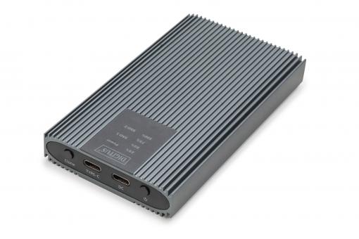 USB M.2 NVMe Clonestation, SSD, NVMe, 20Gbits, USB 3.2 Gen2, alüminyum, toolfree 
