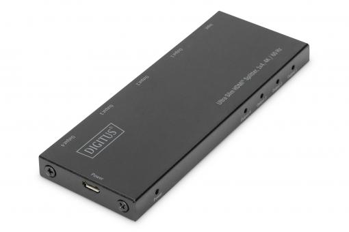 Ultra ince HDMI® ayırıcı, 1x4, 4K/60 Hz 